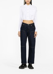 Moncler cropped buttoned shirt