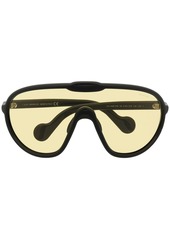 Moncler curved visor sunglasses