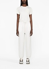 Moncler drawstring-waist cotton track pants