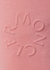 Moncler Embossed Logo Cotton Sweatpants