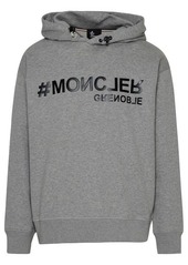 Moncler GRAY COTTON SWEATSHIRT