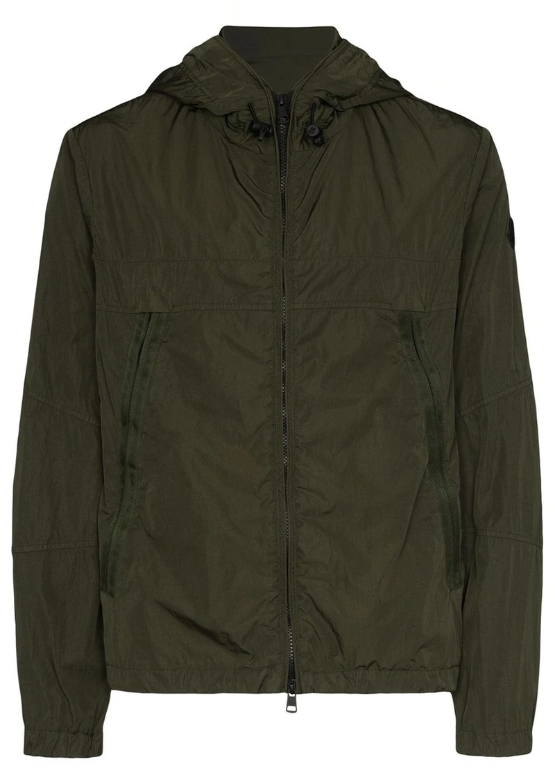 Moncler Grimpeurs hooded soft shell ski jacket