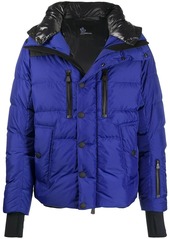 Moncler hooded padded down jacket