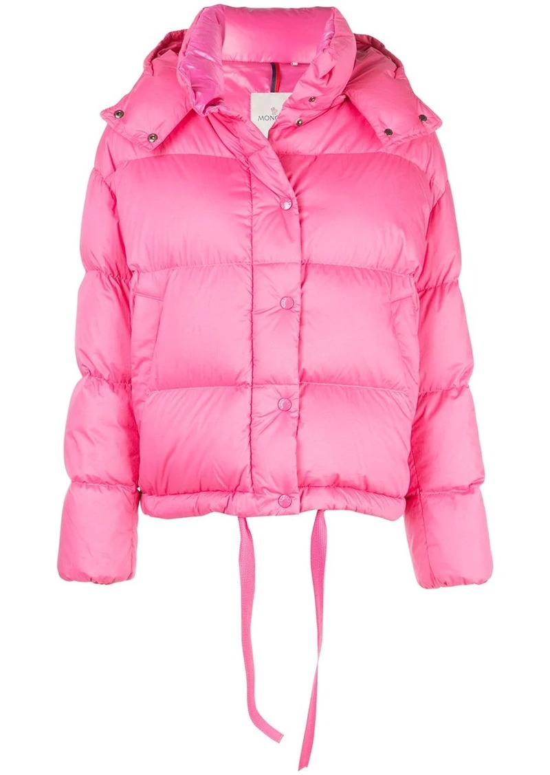 moncler hooded puffer