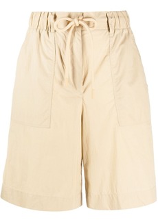 Moncler knee-length drawstring shorts