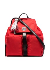 Moncler large Dauphine logo-patch backpack