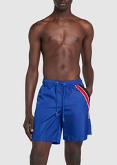 Moncler Light Bi-stretch Nylon Swim Shorts