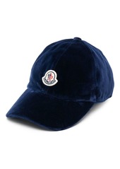 Moncler logo-appliqué cotton baseball cap