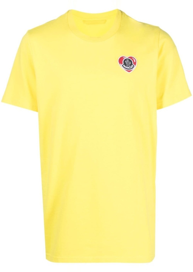 Moncler logo-appliqué cotton T-shirt