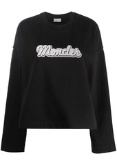 Moncler logo-appliqué sweatshirt