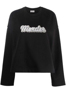 Moncler logo-appliqué sweatshirt