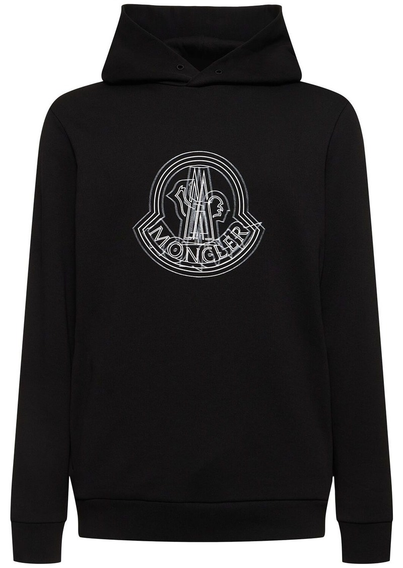 Moncler Logo Cotton Hoodie