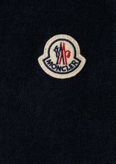 Moncler Logo Detail Cotton Crewneck Sweatshirt