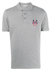 Moncler logo-embroidered polo shirt