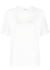 Moncler logo-embroidered T-shirt