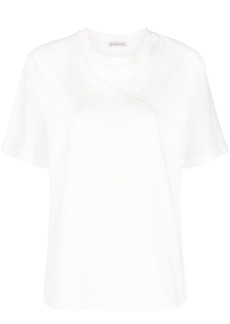 Moncler logo-embroidered T-shirt