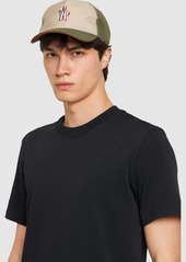 Moncler Logo Mesh Baseball Cap