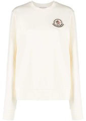 Moncler logo-appliqué cotton-blend sweatshirt