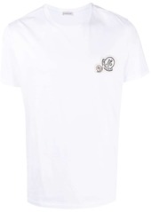 Moncler logo-patch cotton-jersey T-shirt