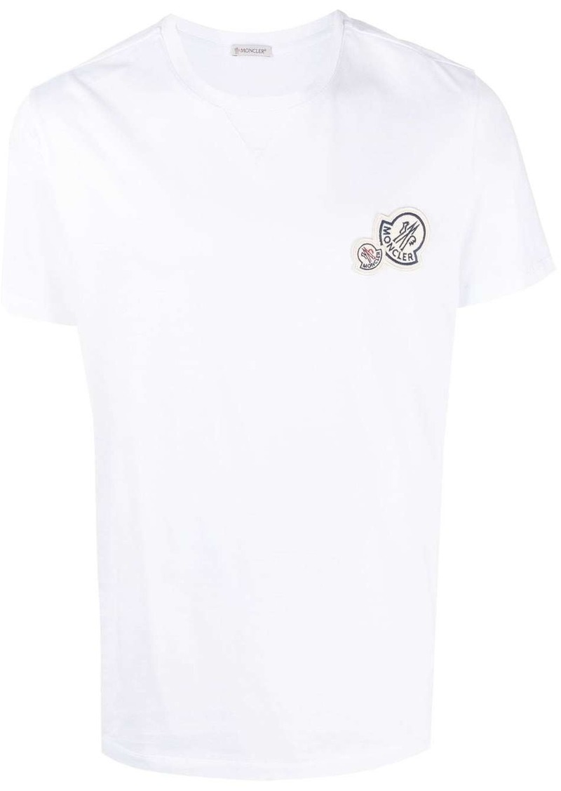 Moncler logo-patch cotton-jersey T-shirt