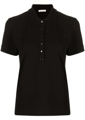 Moncler logo-patch cotton polo top