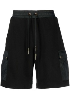 Moncler logo-patch cotton shorts