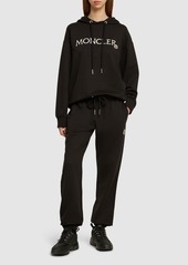 Moncler Logo Patch Cotton Sweatpants