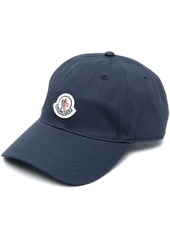 Moncler logo-patch detail baseball cap