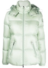 Moncler logo-patch padded down jacket