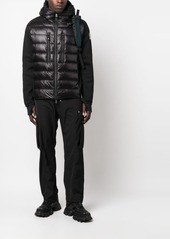 Moncler Après-Ski knit-sleeves puffer jacket