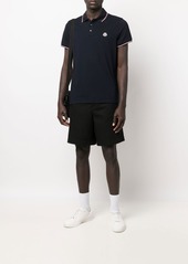 Moncler logo patch polo shirt