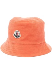 Moncler logo-patch reversible bucket hat