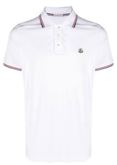 Moncler logo-patch short-sleeve polo shirt