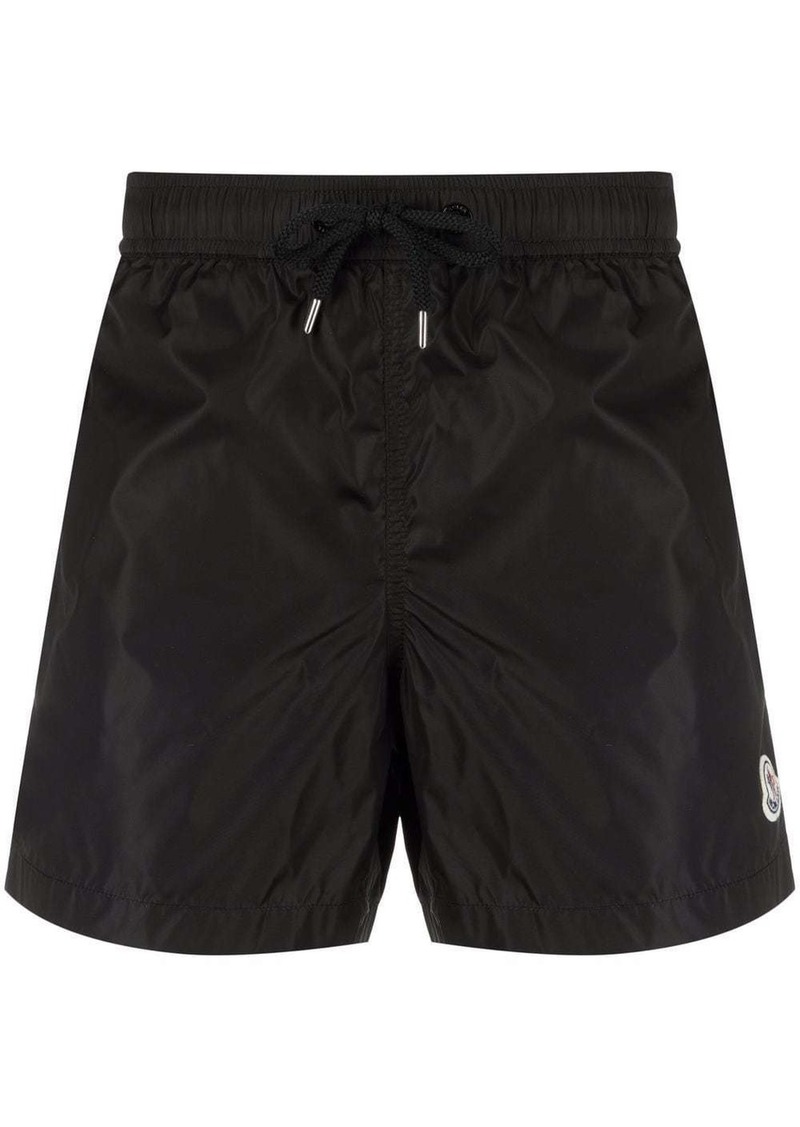 Moncler logo-patch swimming shorts