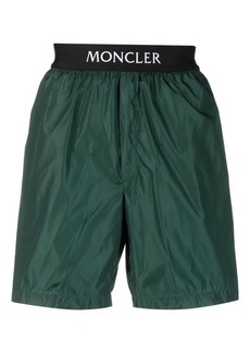 Moncler logo-patch swim shorts