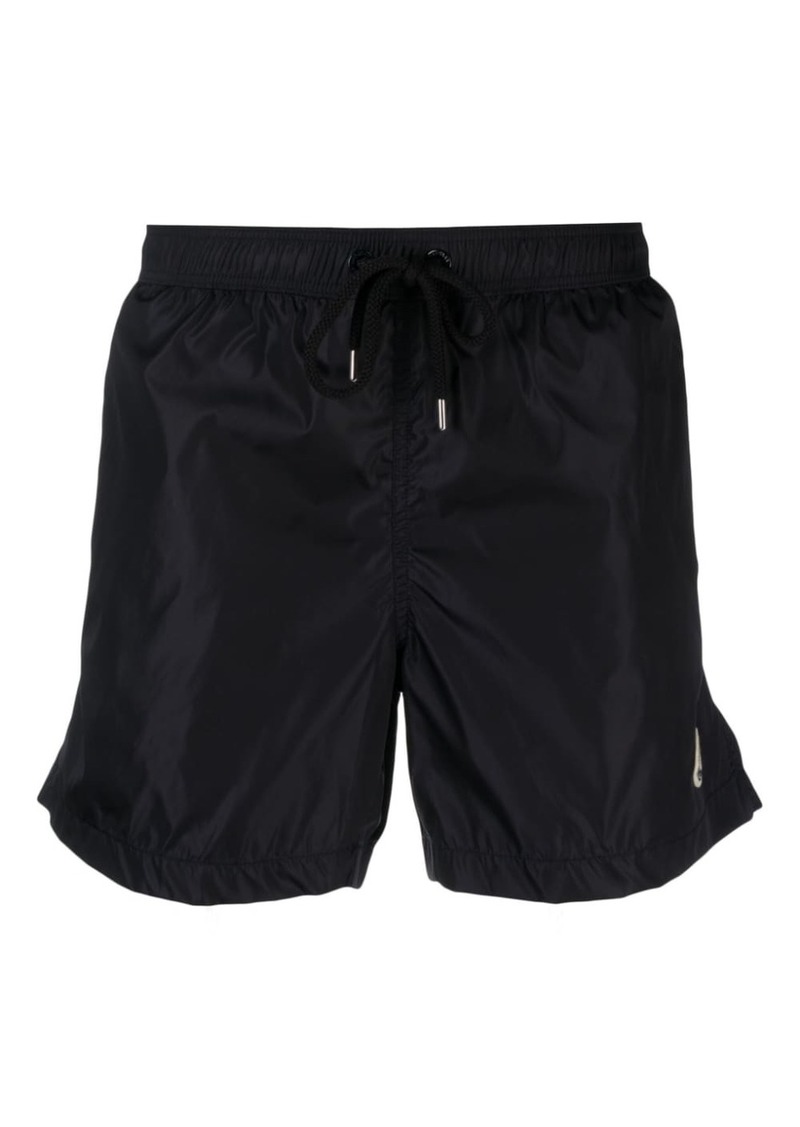 Moncler logo patch swimming shorts