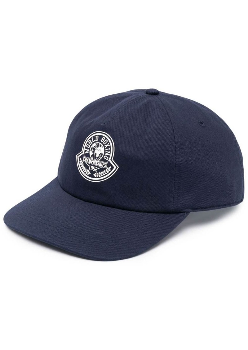 Moncler logo-print cotton baseball cap