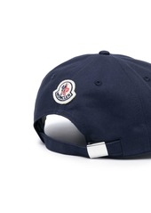 Moncler logo-print cotton baseball cap