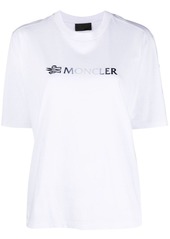 Moncler logo-print cotton T-shirt