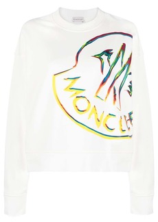 Moncler logo-print crew-neck sweatshirt