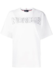 Moncler logo-print crew-neck T-Shirt