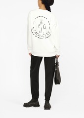 Moncler logo-print long-sleeve sweatshirt