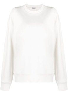 Moncler logo-print long-sleeve sweatshirt