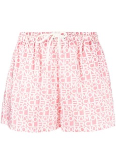 Moncler logo-print shorts