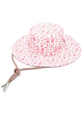 Moncler logo-print sun hat