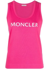 Moncler logo-print tank top