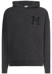 Moncler Logo Wool & Cashmere Hoodie