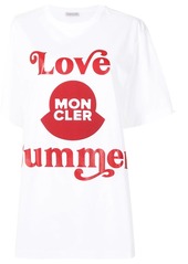 Moncler Love Summer short-sleeve T-shirt