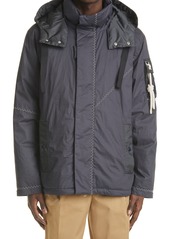 Moncler Genius 1 Moncler JW Anderson Jacket with Removable Hood in Navy at Nordstrom
