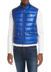 Moncler Gui Down Puffer Vest in Bright Blue at Nordstrom